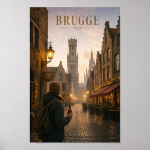 Affiche de l'évasion au crépuscule des pavés de Br