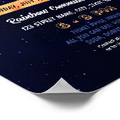 affiche de l'événement de la nuit du feu d'artific (Coin)