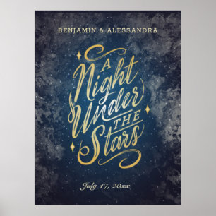 Affiche de l'événement Une Nuit sous les Étoiles