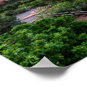 Affiche de lever de soleil sur le géant endormi du (Coin)