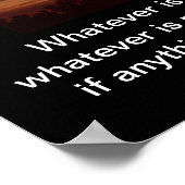 Affiche de lever du soleil (Coin)