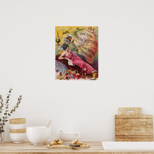 Affiche de l'exposition américaine (Cuisine)