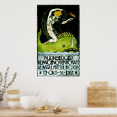 Affiche de l'exposition artistique Nurnberg Allema (Cuisine)