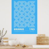 Affiche de l'exposition Bauhaus 1923 (Cuisine)