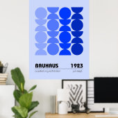 Affiche de l'exposition Bauhaus 1923 (Bureau à domicile)
