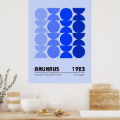 Affiche de l'exposition Bauhaus 1923 (Cuisine)