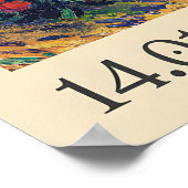 Affiche de l'exposition d'art de Berlin 1984 Paysa (Coin)