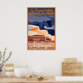 Affiche de l'Exposition des Grands Lacs, Art de Cl (Cuisine)