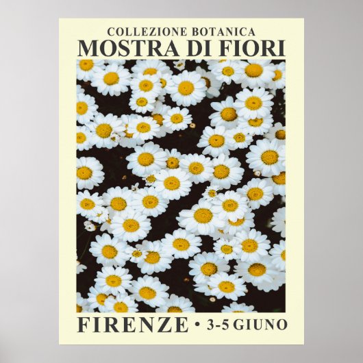 Affiche de l'exposition florale n° 5 (Devant)