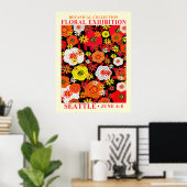 Affiche de l'exposition florale n° 9 (Bureau à domicile)