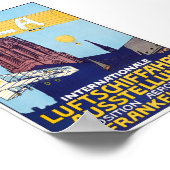 Affiche de l'Exposition Internationale d'Aéronauti (Coin)