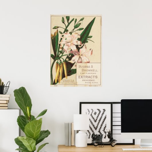 Affiche de l'extrait de saveur vintage (Bureau à domicile)