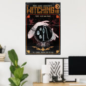 Affiche de l'heure de la sorcière (Bureau à domicile)