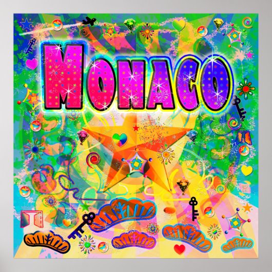 Affiche de l'heure Epoch de Monaco (Devant)