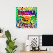 Affiche de l'heure Epoch de Stockholm (Bureau à domicile)