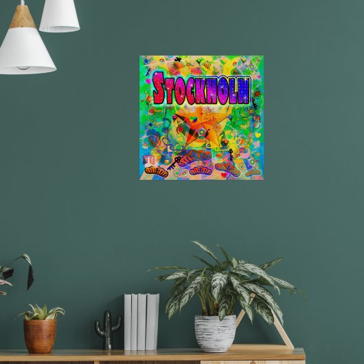 Affiche de l'heure Epoch de Stockholm (Salon 1)