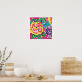 Affiche de l'Hibiscus Magenta (Cuisine)