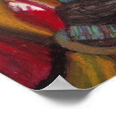 AFFICHE DE L'HISTOIRE NOIRE NEGRO COLLAGE (Coin)