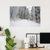 affiche de l'hiver (Bureau à domicile)