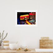 Affiche de l'horloge TZ (Cuisine)