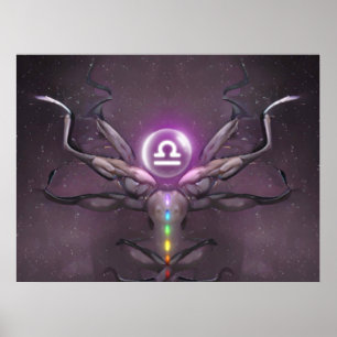 Affiche de l'Horoscope du Zodiac Libra