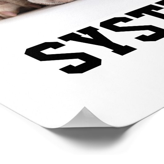 Affiche de l'Humour de défaillance du système (Coin)