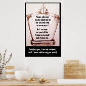 Affiche de l'HUMOUR TOMBSTONE (Cuisine)