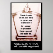 Affiche de l'HUMOUR TOMBSTONE (Devant)