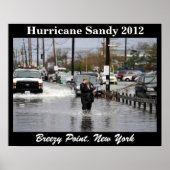 Affiche de l'HURRICANE SANDY 2012 (Devant)