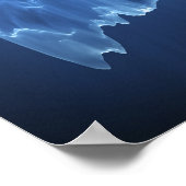 Affiche de l'iceberg de succès - motiver, inspirer (Coin)