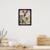 Affiche de licorne fée gothique (Cuisine)