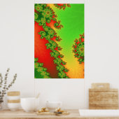 Affiche de lignes de Noël (Cuisine)