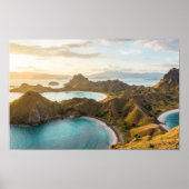Affiche de l'île de Padar (Devant)