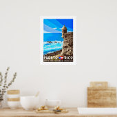 Affiche de l'île de Porto Rico (Cuisine)