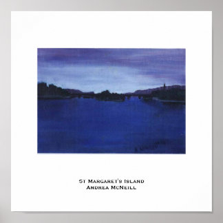 Affiche de l'île St Margaret's