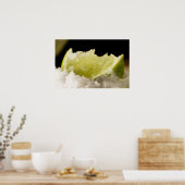 Affiche de l'impression de citron vert succulent (Cuisine)