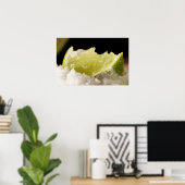 Affiche de l'impression de citron vert succulent (Bureau à domicile)