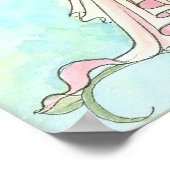 Affiche de l'impression de la fée de la fleur d'Op (Coin)
