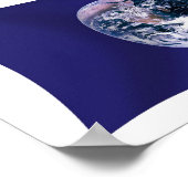Affiche de l'Imprimé du Drapeau de la Terre (Coin)