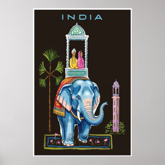 Affiche de l'Inde (Devant)