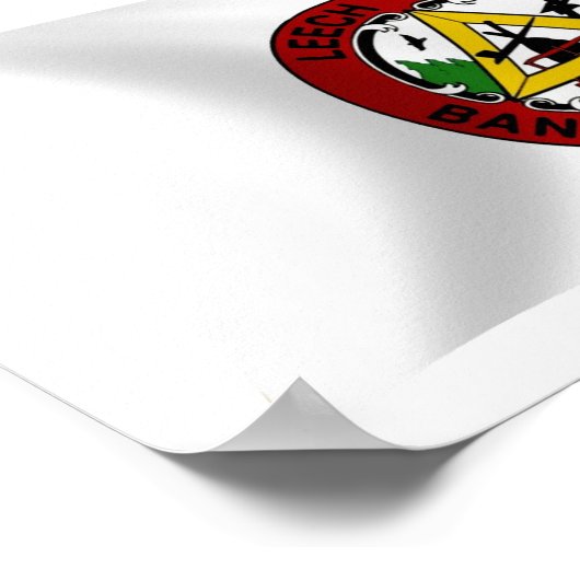 Affiche de l'indicateur de réservation du lac Leec (Coin)