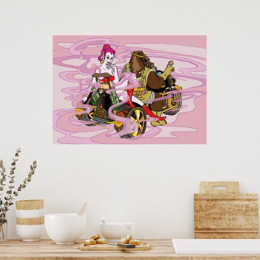 Affiche de l'Inotrike (Cuisine)