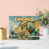 Affiche de l'Institut d'Art de Chicago en hiver (Mariage)