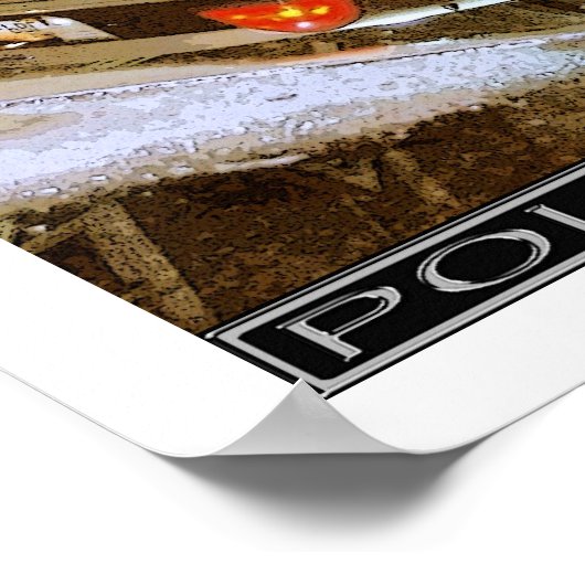 Affiche de l'INTERCEPTEUR DE LA POLICE (Coin)