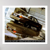 Affiche de l'INTERCEPTEUR DE LA POLICE (Devant)