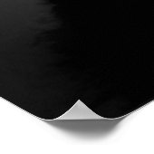 Affiche de lion noir et blanc (Coin)