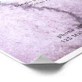 Affiche de liste de prix d'aquarelle (Coin)