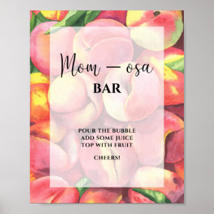 Affiche de Little peach \ Mom-osa bar