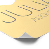 Affiche de livre d'or Abeille Miel Douce - CHOISIR (Coin)