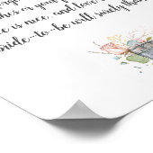 Affiche de livre d'or de cabine de photographie de (Coin)